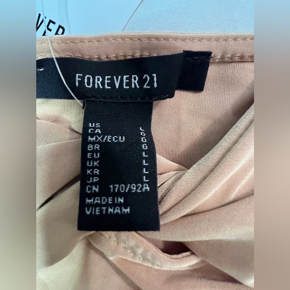 NWT Lot of 2 Forever21 Knot-front Bodysuits - Picture 4 of 5